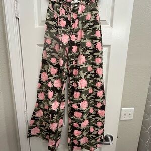 Riley James Floral Camouflage Pants